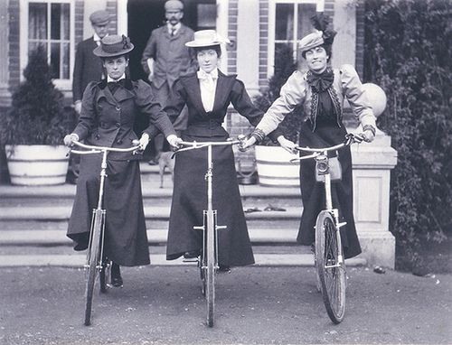 bicicleta época victoriana
